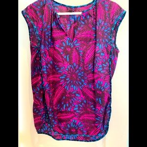 J Crew silk top size 6
